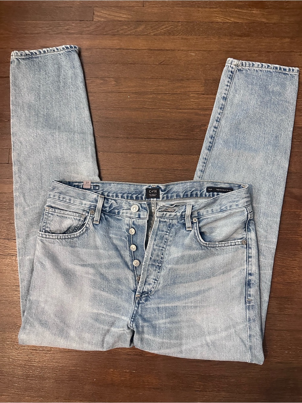 Citizens Of Humanity Liya - High Rise Classic Fit Crop